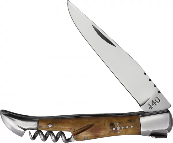 Baladeo Laguiole Corkscrew Folder Oliv knives BALDUB1045