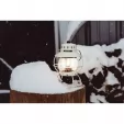 Barebones Living Railroad Lantern Vintage White BARE180