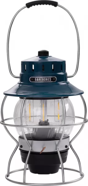 Barebones Living Railroad Lantern Ocean Blue BARE181