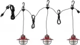 Barebones Living Edison String Lights Red - BARE267