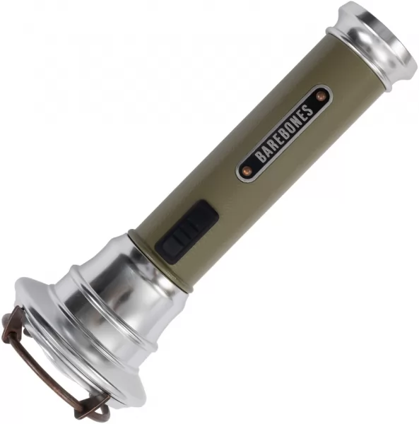 Barebones Living Vintage Flashlight OD BARE290