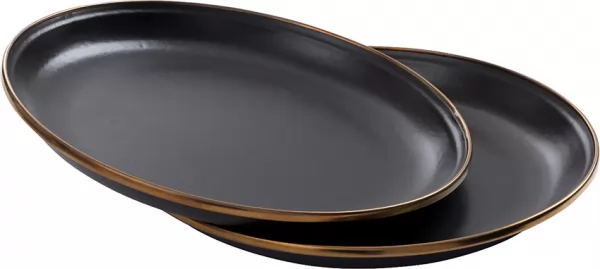 Barebones Living Enamel Salad Plate Set BARE342