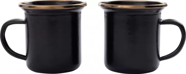 Barebones Living Enamel Espresso Cup Set BARE344