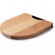 Barebones Living Cutting Board Maple-Steel BARE361