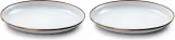 Barebones Living Enamel Salad Plate Set - BARE392