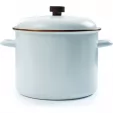 Barebones Living Enamel Stock Pot Eggshell BARE395