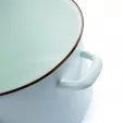 Barebones Living Enamel Stock Pot Eggshell BARE395