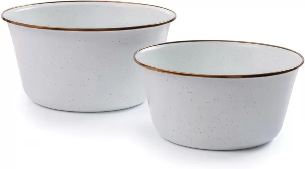 Barebones Living Enamel Mixing Bowl Set BARE397