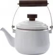 Barebones Living Enamel Teapot Eggshell - BARE398