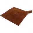 Barebones Living Hot Pad Brown Suede BARE412
