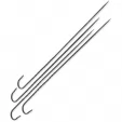 Barebones Living Cowboy Grill Skewer Set BARE461