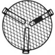 Barebones Living Fire Pit Grill Grate Circular BARE477