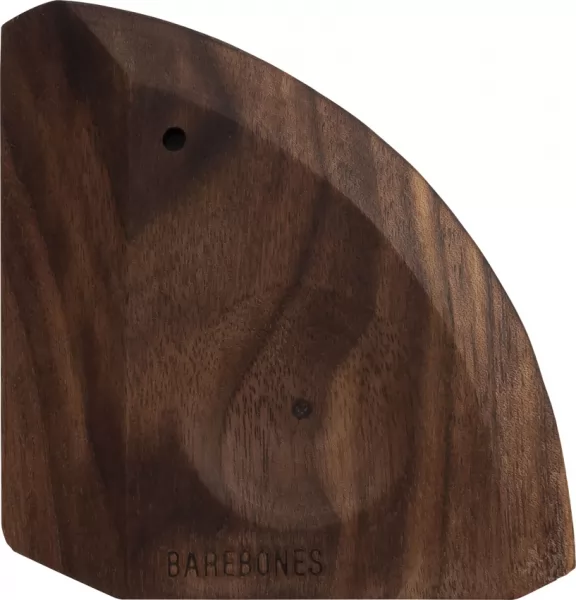 Barebones Living Cast Iron Scraper Walnut BARE499