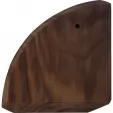 Barebones Living Cast Iron Scraper Walnut BARE499