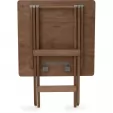 Barebones Living Ridgeline Wood Folding Table BARE585