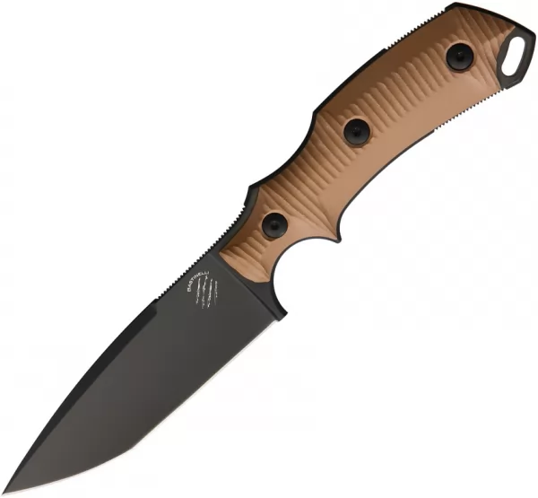 Bastinelli Creations RED Fixed Blade 3D Coyote BAS04C