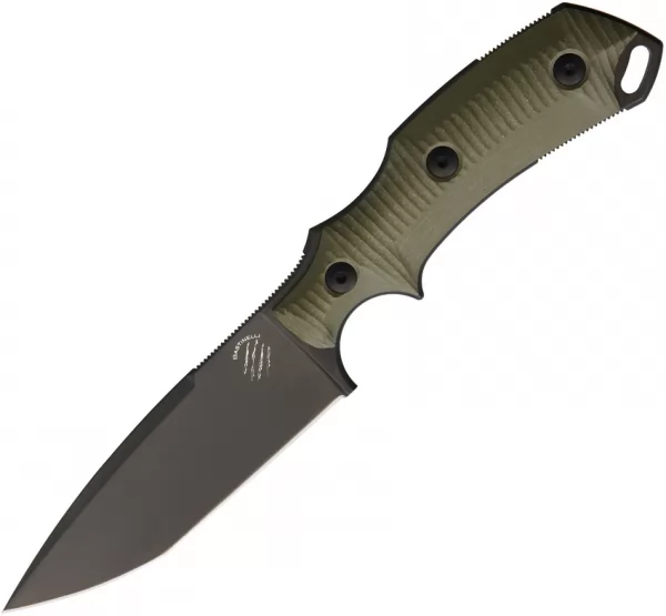 Bastinelli Creations RED Fixed Blade 3D OD Green BAS04G