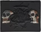 Bastinelli Creations US/French Flag Reaper Patch - BAS205F