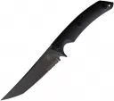 Bastinelli Creations PY Fixed Blade Serrated - BAS207S