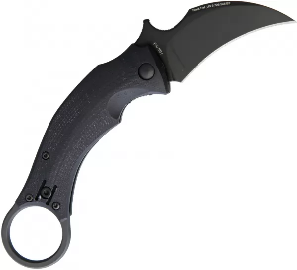 Bastinelli Creations Black Bird Folder Black BAS210B