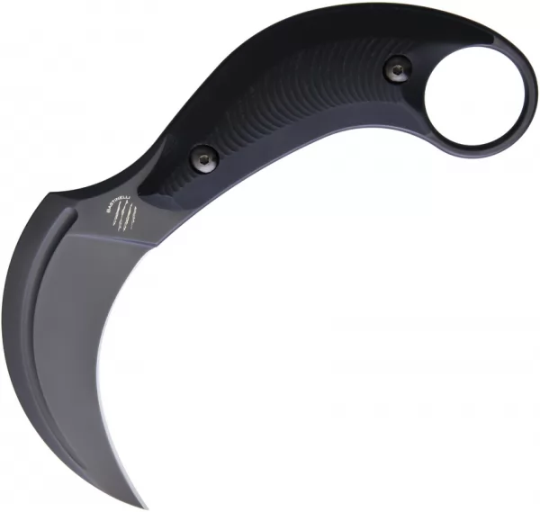 Bastinelli Creations BAK Fixed Blade Black PVD BAS213B