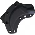 Bastinelli Creations BAK Fixed Blade Black PVD BAS213B
