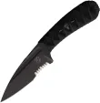 Bastinelli Creations SIN Fixed Blade Serrated Menu - BAS215SM