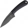 Bastinelli Creations SIN Fixed Blade Black - BAS215