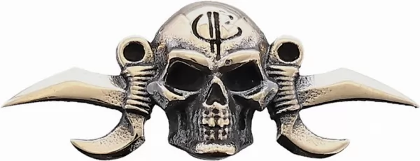 Bastinelli Creations Small Reaper Menuki BAS236L