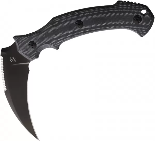 Bastinelli Creations Grumpy Fixed Blade Black BAS249