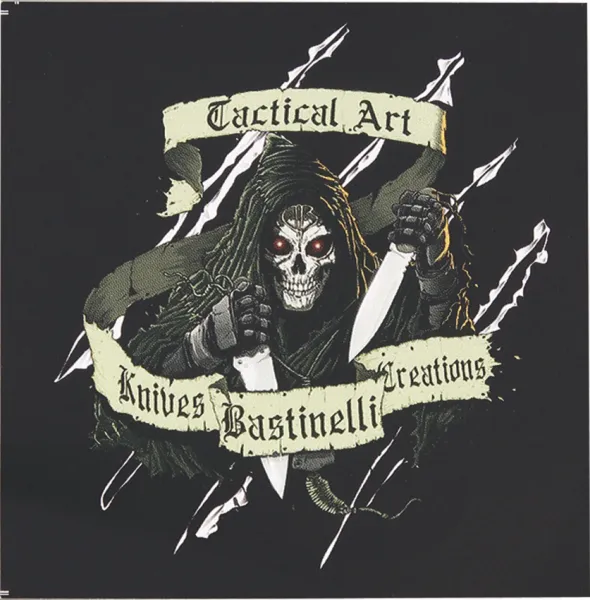 Bastinelli Creations Reaper Sticker BASS