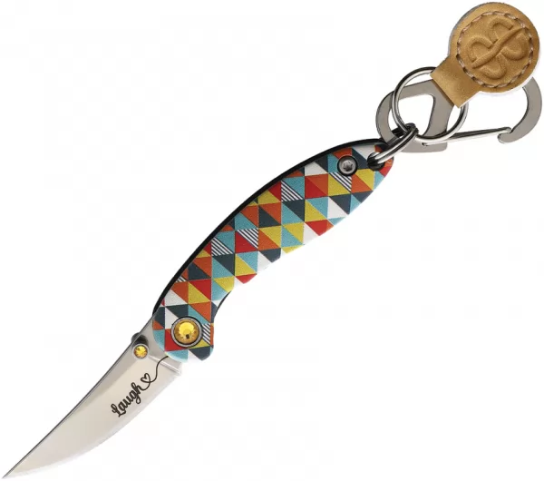 Brighten Blades Laugh Keychain Framelock BB013
