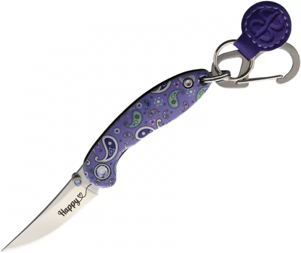 Brighten Blades Happy Keychain Framelock BB014