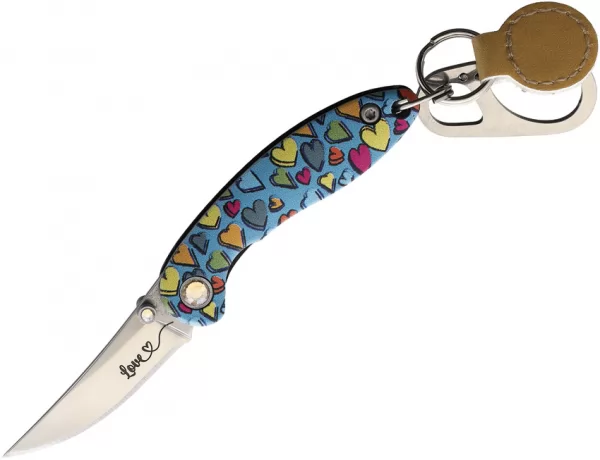 Brighten Blades Love Keychain Framelock BB020