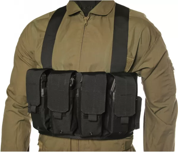 Blackhawk Chest Magazine Pouch Black knives BB55CP01BK