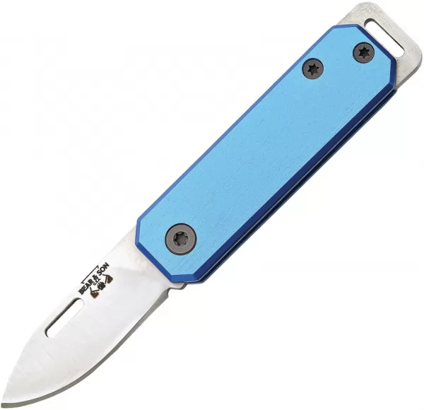 Bear and Son Small Slip Joint Blue BC109BL
