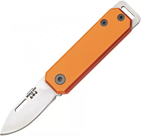 Bear and Son Small Slip Joint Orange BC109OR