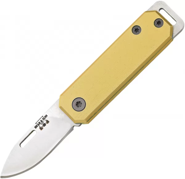 Bear and Son Small Slip Joint Yellow BC109YW