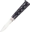 Bear & Son Butterfly Knife 4 Inch Silver Diecast