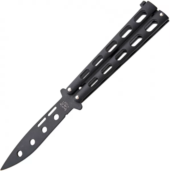 Bear and Son Butterfly Black Powder Coat BC115BTR
