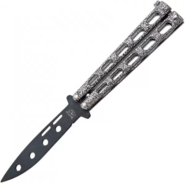 Bear and Son Butterfly Silver Powder Coat BC115TR