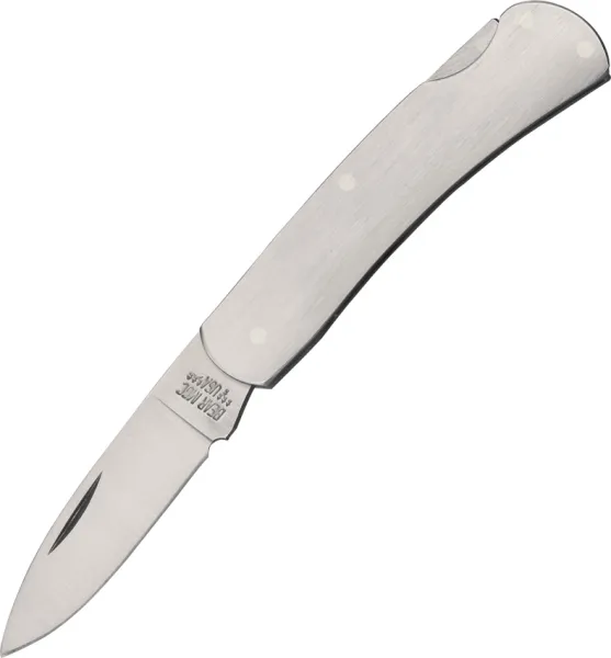 Bear & Son Stainless Steel Lockback 3 Inch Closed BC125