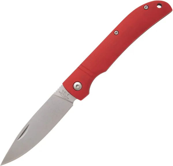 Bear & Son Drop Point Slip Joint Red BC457GR