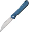 Bear & Son Lockback Blue Jean Micarta - BC484LMB