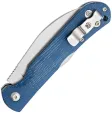 Bear & Son Lockback Blue Jean Micarta BC484LMB