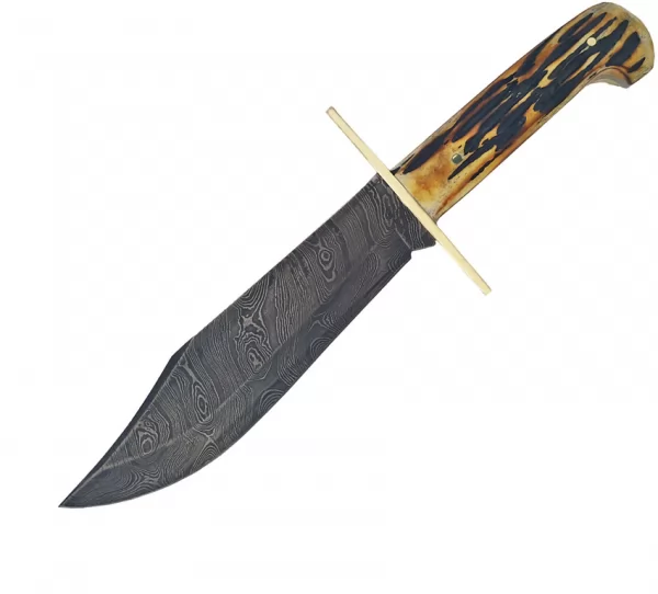 Bear and Son Bowie Damascus BC500D34