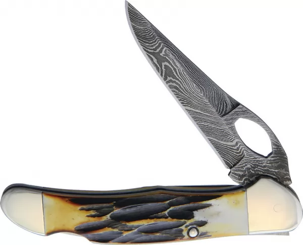 Bear and Son Lockback India Stag Bone BC5149LD