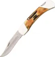 Bear & Son Folding Hunter Stag Bone - BC597