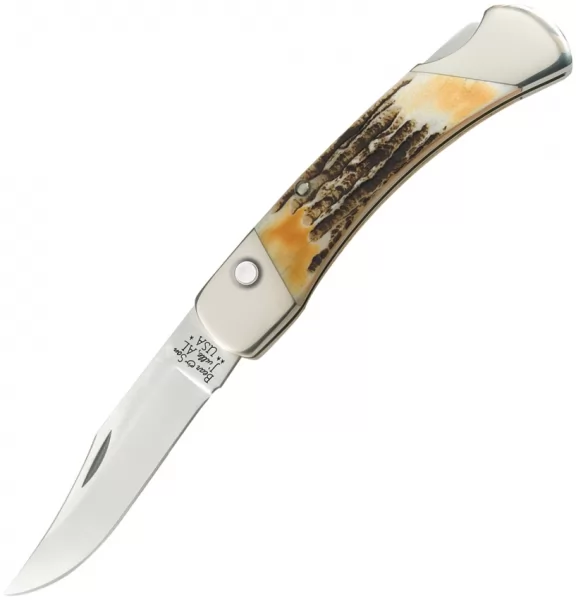 Bear & Son Auto Lockback Stag Bone BC5A97