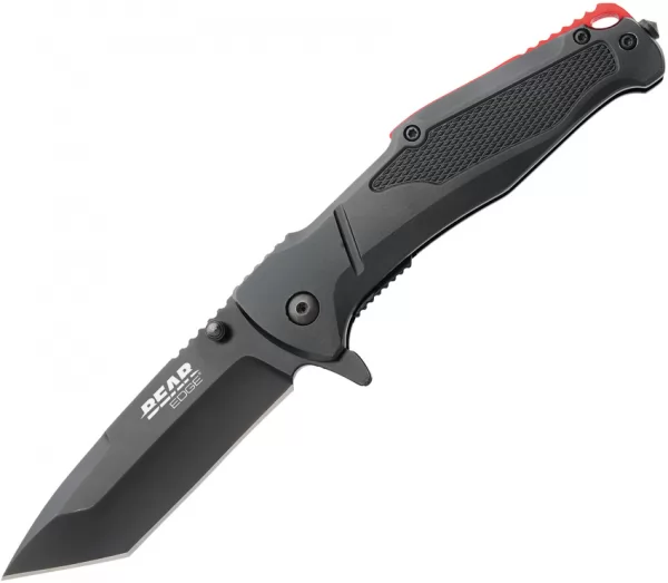 Bear Edge Linerlock A-O Black-Red BC61121